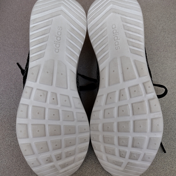 SOLD🌹adidas CLOUDFOAM PURE SHOES Sz 7 Med Blk/Blk/White Pull-on NEVER WORN - Picture 5 of 8